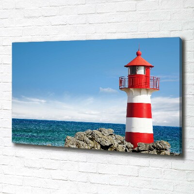 Foto quadro su tela Faro