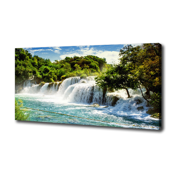 Quadro stampa su tela Cascata di Krka