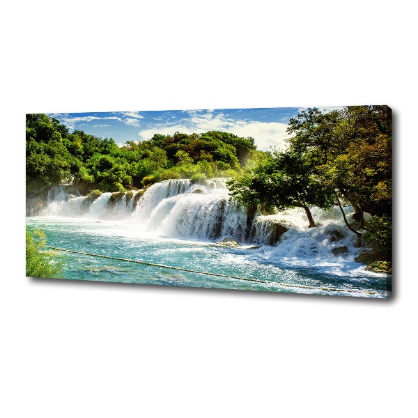 Quadro stampa su tela Cascata di Krka