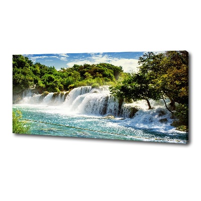 Quadro stampa su tela Cascata di Krka