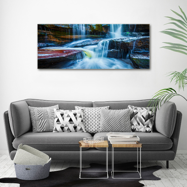 Foto quadro su tela Cascata tropicale