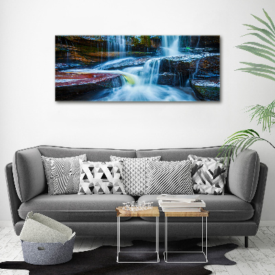 Foto quadro su tela Cascata tropicale