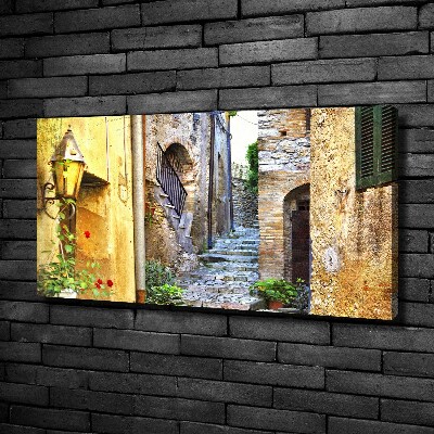 Foto quadro su tela Una strada affascinante
