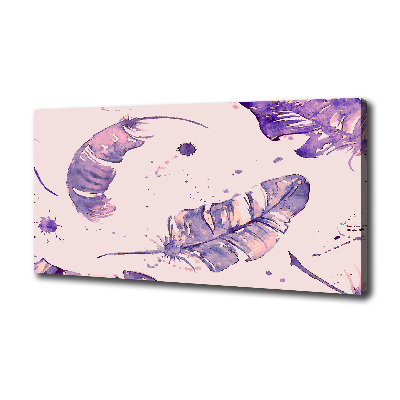 Quadro su tela Piume