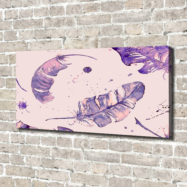 Quadro su tela Piume