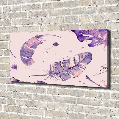 Quadro su tela Piume