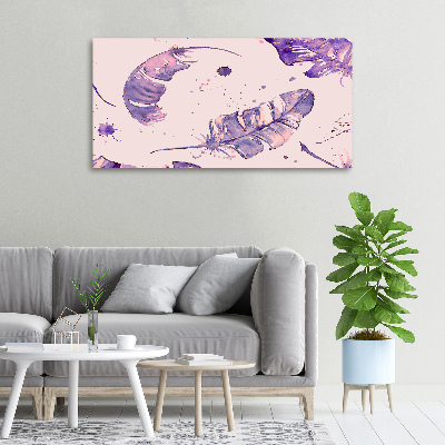 Quadro su tela Piume