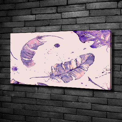 Quadro su tela Piume