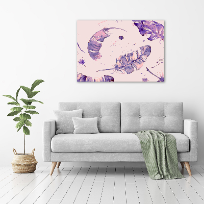 Quadro su tela Piume