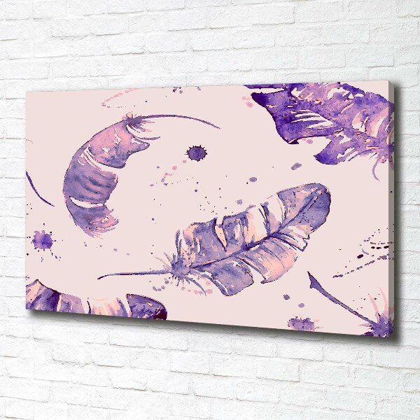 Quadro su tela Piume