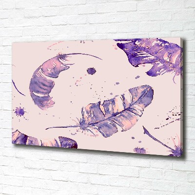 Quadro su tela Piume