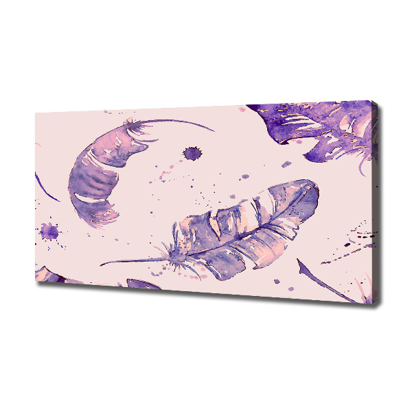 Quadro su tela Piume