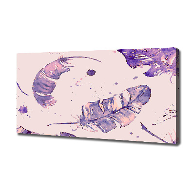 Quadro su tela Piume