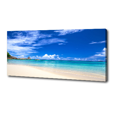 Quadro su tela Spiaggia tropicale
