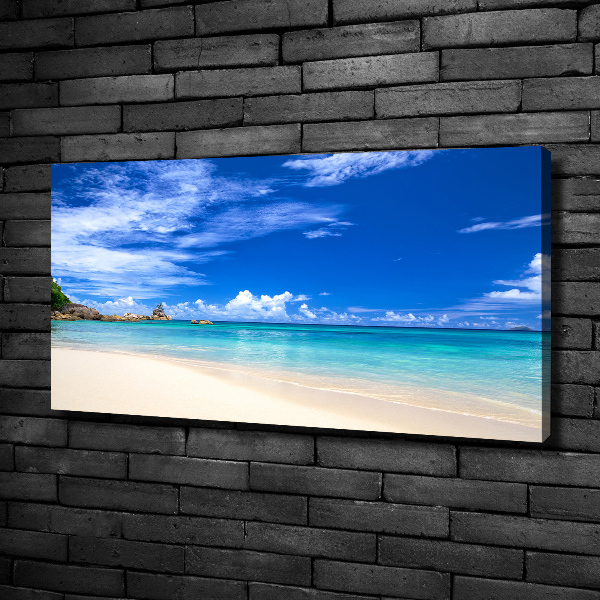 Quadro su tela Spiaggia tropicale