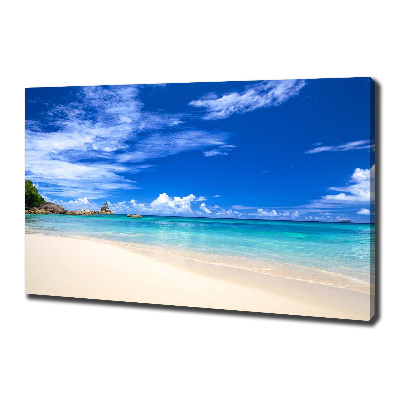 Quadro su tela Spiaggia tropicale