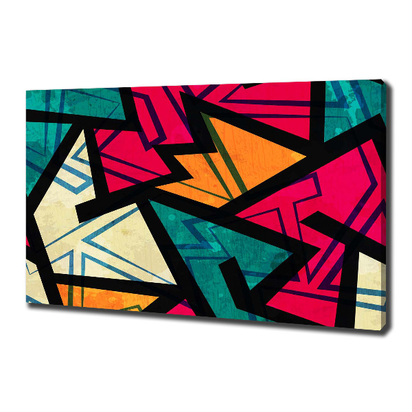 Foto quadro su tela Sfondo geometrico