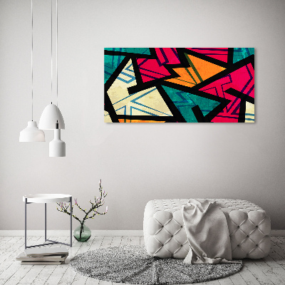 Foto quadro su tela Sfondo geometrico