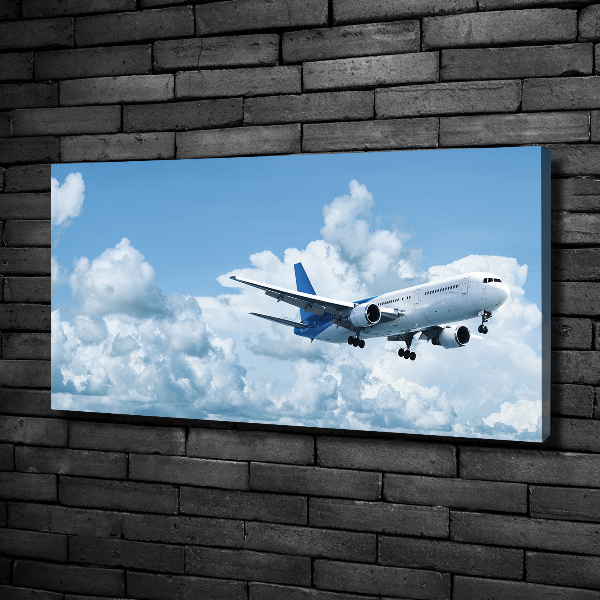 Foto quadro su tela Un aereo nel cielo