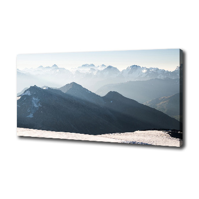 Foto quadro su tela Cime montuose
