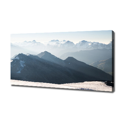Foto quadro su tela Cime montuose