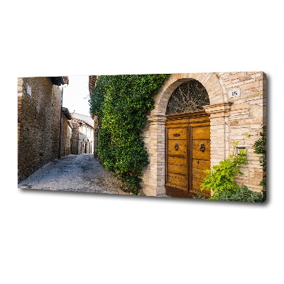 Foto quadro su tela Una strada affascinante