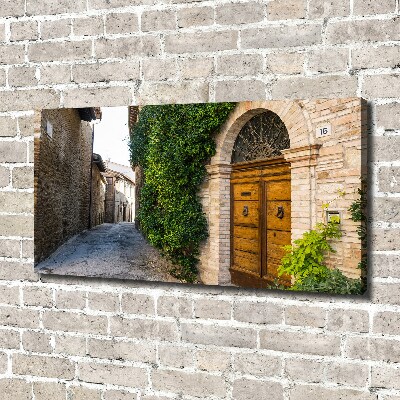 Foto quadro su tela Una strada affascinante