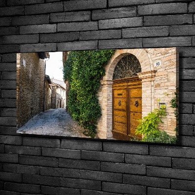 Foto quadro su tela Una strada affascinante