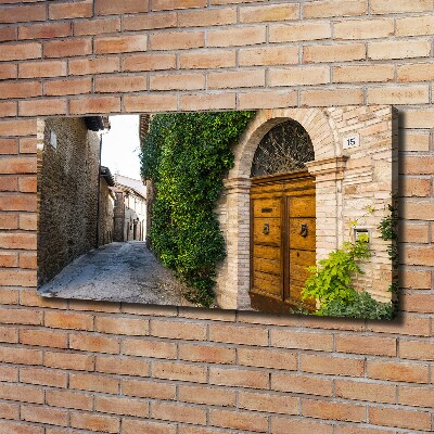 Foto quadro su tela Una strada affascinante