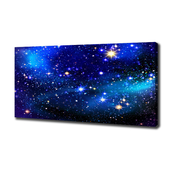 Quadro stampa su tela Cielo stellato