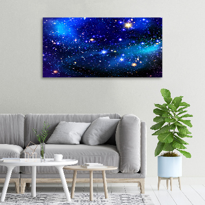 Quadro stampa su tela Cielo stellato