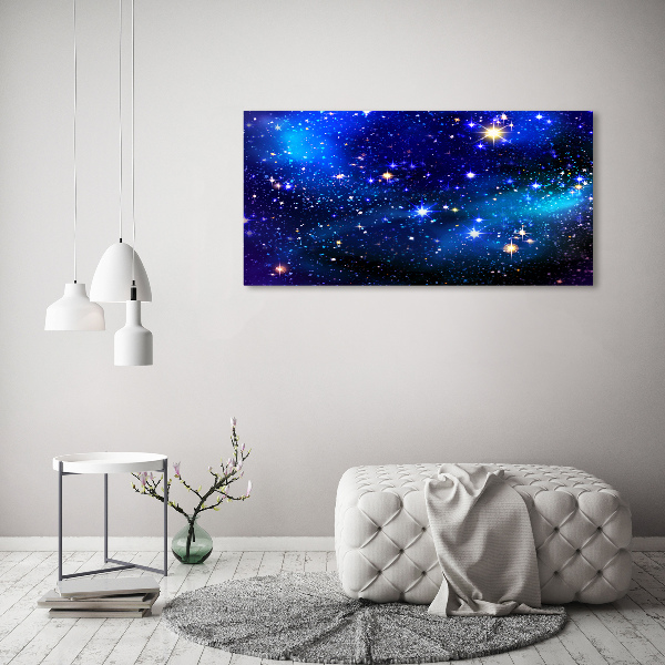 Quadro stampa su tela Cielo stellato