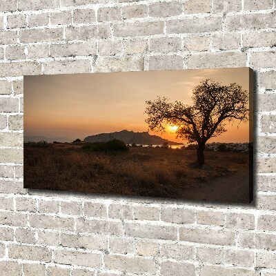 Quadro su tela Tramonto