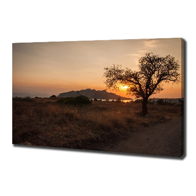 Quadro su tela Tramonto