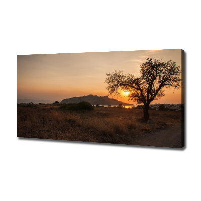 Quadro su tela Tramonto