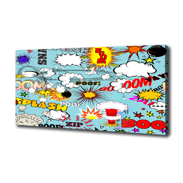 Quadro su tela Fumetti