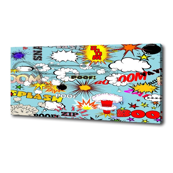 Quadro su tela Fumetti