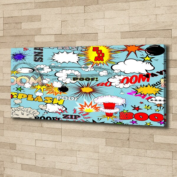 Quadro su tela Fumetti