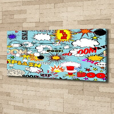 Quadro su tela Fumetti