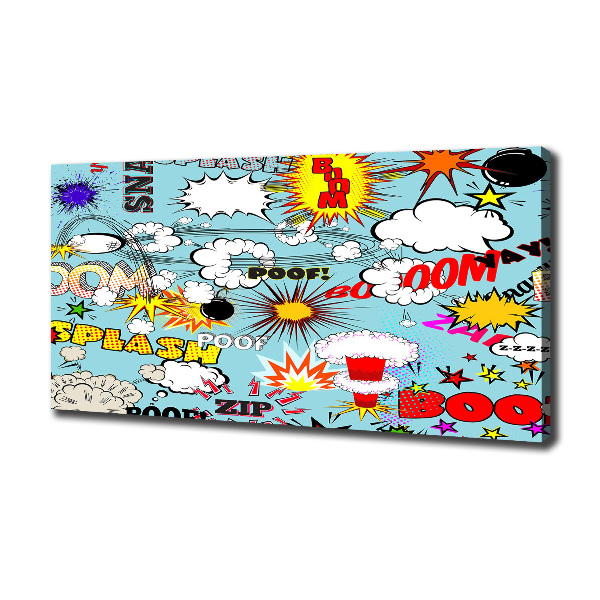 Quadro su tela Fumetti