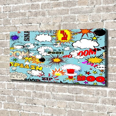 Quadro su tela Fumetti