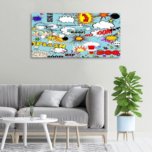 Quadro su tela Fumetti