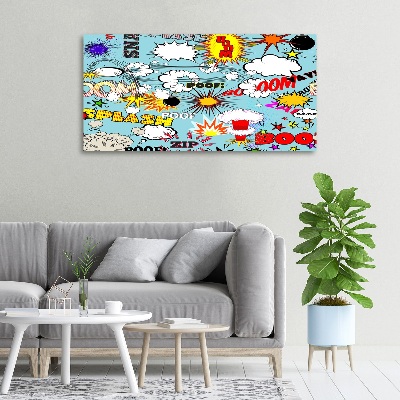 Quadro su tela Fumetti