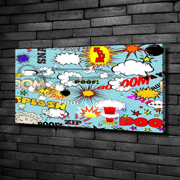 Quadro su tela Fumetti