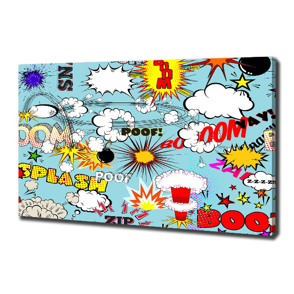 Quadro su tela Fumetti