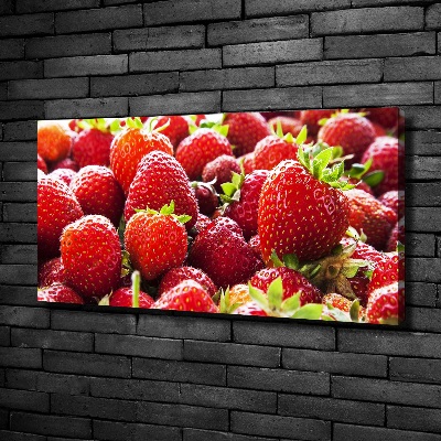 Quadro su tela Fragole