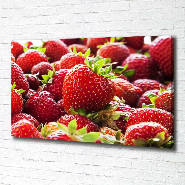 Quadro su tela Fragole