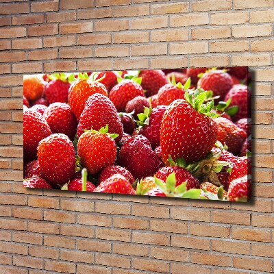 Quadro su tela Fragole
