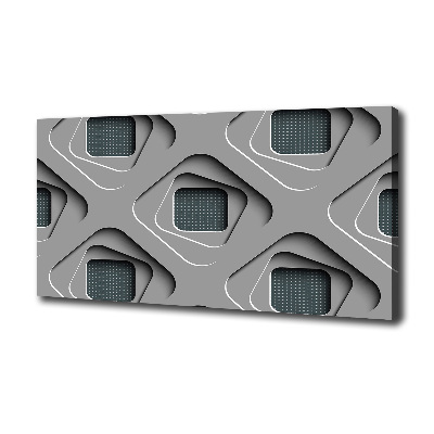 Quadro stampa su tela Astrazione 3D