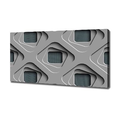 Quadro stampa su tela Astrazione 3D